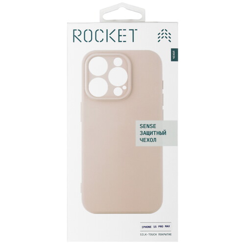 Купить Накладка  Rocket Sense для Apple iPhone 15 Pro Max розовый  5464448. Характеристики, отзывы и цены в Донецке