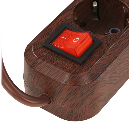 Купить Удлинитель TDM ELECTRIC Эко SQ1303-3121 коричневый  9277105. Характеристики, отзывы и цены в Донецке