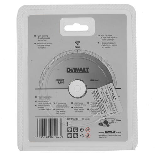 Купить Диск алмазный DeWalt DT3713-QZ  5335340. Характеристики, отзывы и цены в Донецке
