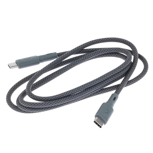 Купить Кабель круглый COMMO USB Type-C - USB Type-C серый 1.2 м  5470721. Характеристики, отзывы и цены в Донецке