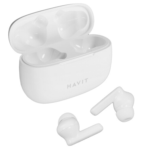 Купить Наушники TWS HAVIT TW967 белый  9148818. Характеристики, отзывы и цены в Донецке