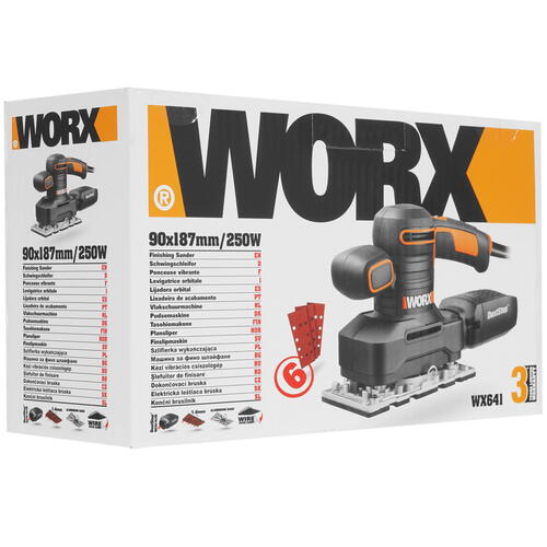 Купить Виброшлифовальная машина Worx WX641  8199909. Характеристики, отзывы и цены в Донецке