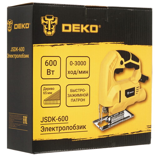 Купить Электрический лобзик DEKO JSDK-600  5601794. Характеристики, отзывы и цены в Донецке