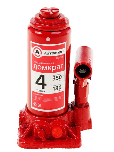 Купить Домкрат Autoprofi DG-04K  1074021. Характеристики, отзывы и цены в Донецке
