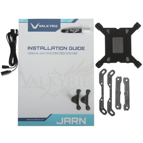 Купить Система охлаждения Valkyrie Jarn 240  белая  5487746. Характеристики, отзывы и цены в Донецке