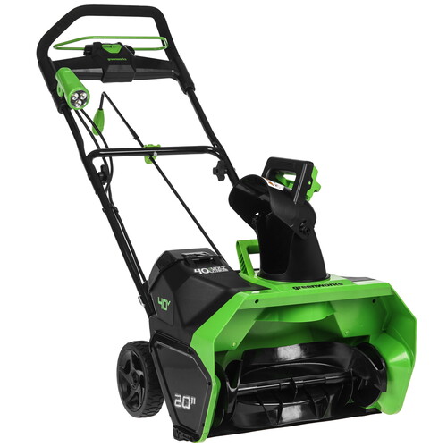 Купить Снегоуборщик аккумуляторный GreenWorks GD40ST 40V  5475414. Характеристики, отзывы и цены в Донецке
