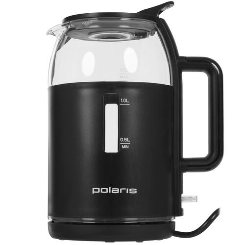 Купить Электрочайник Polaris PWK 1545 CGL Water Way Pro черный  9932270. Характеристики, отзывы и цены в Донецке