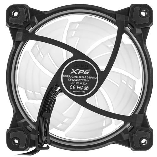 Купить Вентилятор ADATA XPG HURRICANE 120 ARGB PWM  черный  5418820. Характеристики, отзывы и цены в Донецке