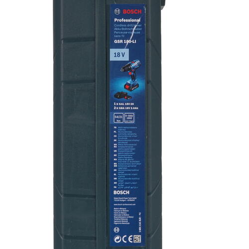 Купить Дрель-шуруповерт Bosch GSR 180-LI 06019F8109 PRO 18V  5086044. Характеристики, отзывы и цены в Донецке