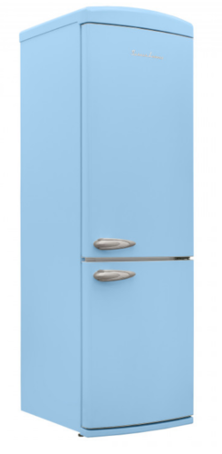 Купить Холодильник с морозильником   Schaub Lorenz SLU S335U4E голубой  9231640. Характеристики, отзывы и цены в Донецке