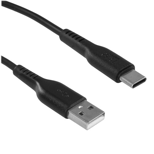 Купить Кабель плоский GAL USB Type-C - USB 2.0 Type-A черный 1 м  9051481. Характеристики, отзывы и цены в Донецке