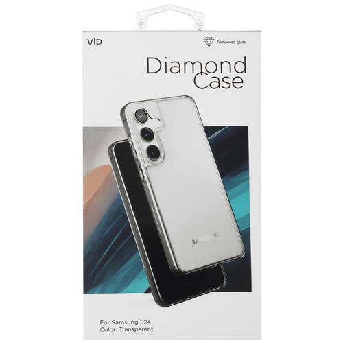 Купить Накладка  VLP Diamond Case для Samsung Galaxy S24 прозрачный  5460475. Характеристики, отзывы и цены в Донецке