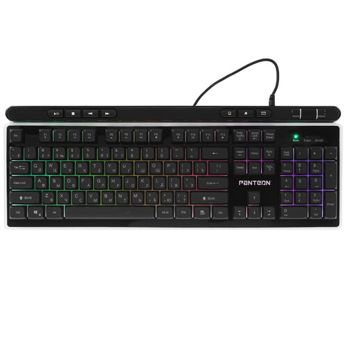 Купить Клавиатура+мышь  проводная  PANTEON GS230 черный  9249754. Характеристики, отзывы и цены в Донецке