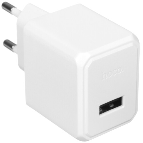Купить Сетевое зарядное устройство Hoco CS11A белый  5474871. Характеристики, отзывы и цены в Донецке