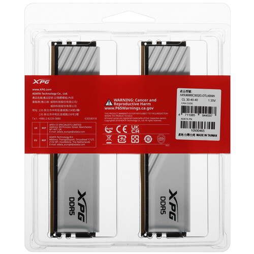Купить Оперативная память ADATA XPG Lancer Blade [AX5U6000C3032G-DTLABWH] 64 ГБ  5602030. Характеристики, отзывы и цены в Донецке