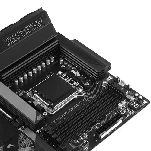 Купить Материнская плата GIGABYTE X870E AORUS ELITE WIFI7  5492064. Характеристики, отзывы и цены в Донецке