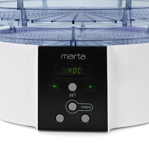 Купить Сушилка для овощей и фруктов MARTA MT-FD1886D белый  9908474. Характеристики, отзывы и цены в Донецке
