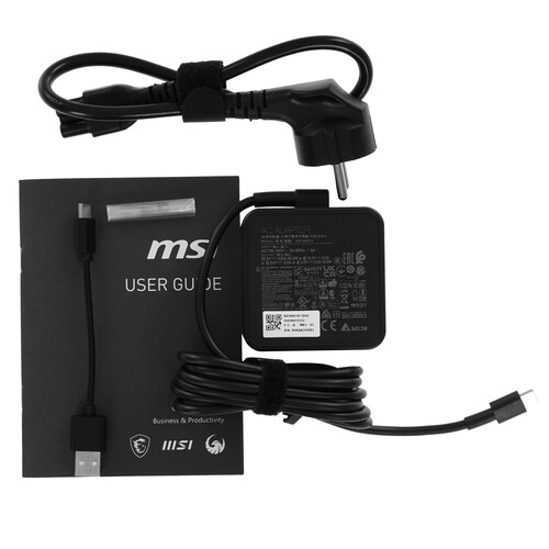 Купить 13.3" Ноутбук MSI Summit E13 AI Evo A1MTG-021RU черный  5475499. Характеристики, отзывы и цены в Донецке
