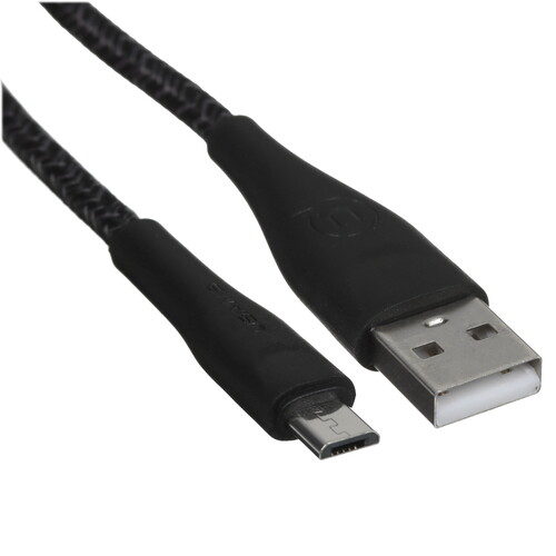 Купить Кабель круглый USAMS micro USB - USB 2.0 Type-A черный 2 м  5480428. Характеристики, отзывы и цены в Донецке