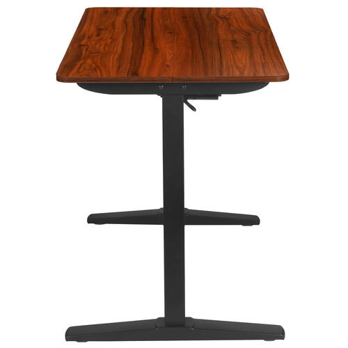 Купить Стол компьютерный Knight TABLE T2 коричневый/черный  9113950. Характеристики, отзывы и цены в Донецке