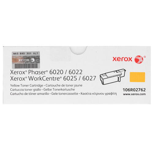 Купить Картридж лазерный Xerox 106R02762 желтый, с чипом  1019201. Характеристики, отзывы и цены в Донецке