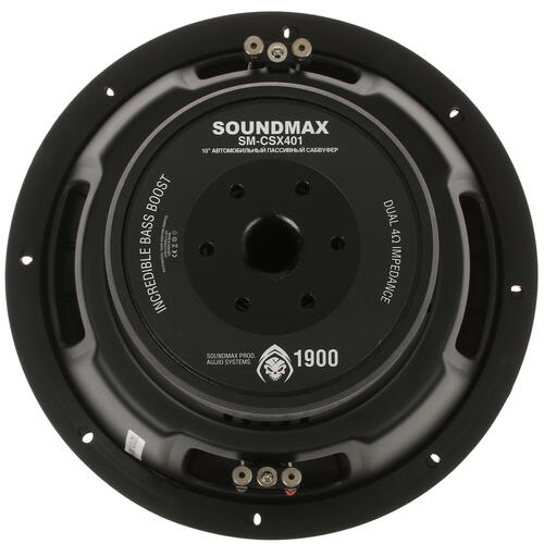 Купить Сабвуферный динамик SOUNDMAX SM-CSX401  9971698. Характеристики, отзывы и цены в Донецке