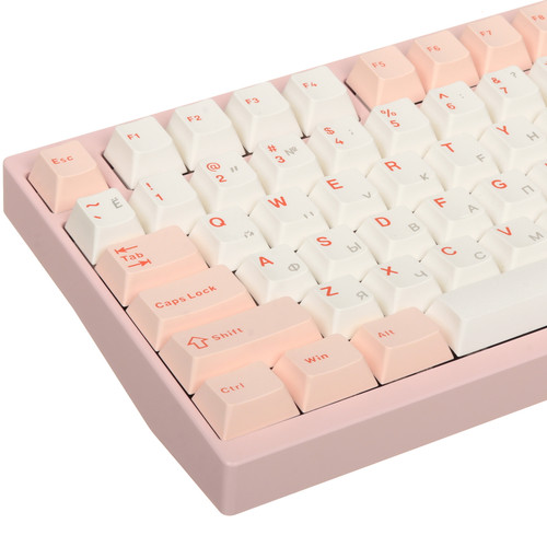 Купить Клавиатура  беспроводная WOBKEY Crush 80 Pro цвет розовый  5650077. Характеристики, отзывы и цены в Донецке