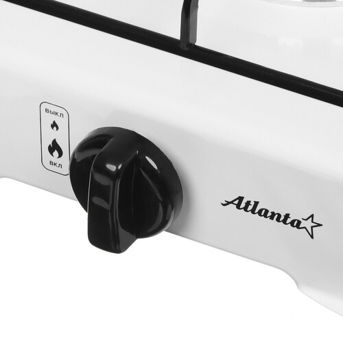Купить Газовая плитка ATH-1802 (white) белый  9149644. Характеристики, отзывы и цены в Донецке