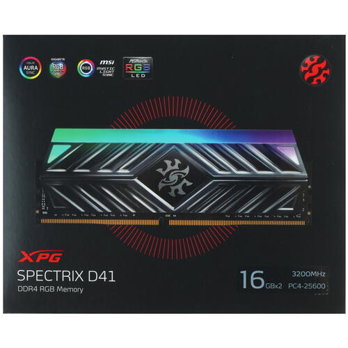 Купить Оперативная память ADATA XPG SPECTRIX D41 RGB  4772629. Характеристики, отзывы и цены в Донецке