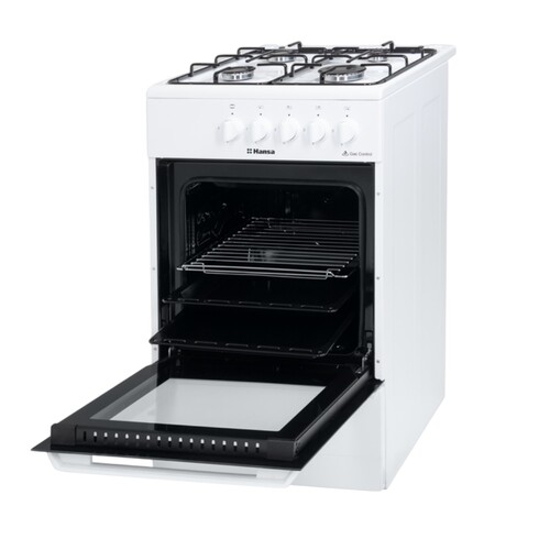 Купить Газовая плита Hansa FCGW510029A белый  9903543. Характеристики, отзывы и цены в Донецке