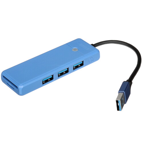 Купить USB-разветвитель ORICO PAPW3AT-U3-015-BL-EP  5471106. Характеристики, отзывы и цены в Донецке