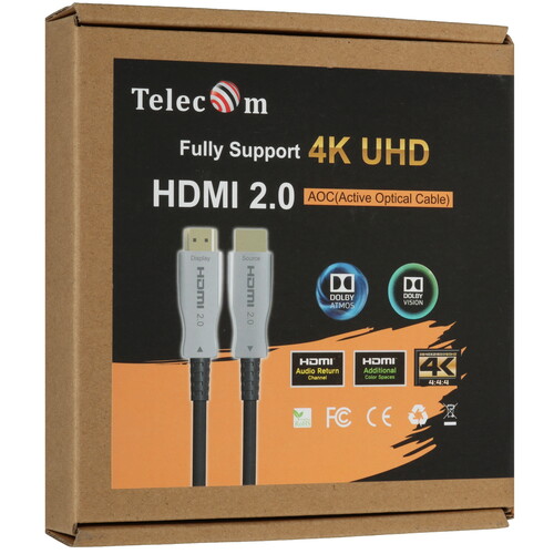 Купить Кабель однонаправленный Telecom HDMI - HDMI, 5 м  5471765. Характеристики, отзывы и цены в Донецке
