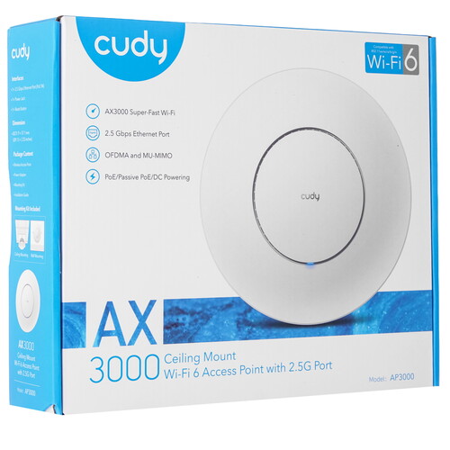 Купить Точка доступа Cudy АР3000 P  5608161. Характеристики, отзывы и цены в Донецке