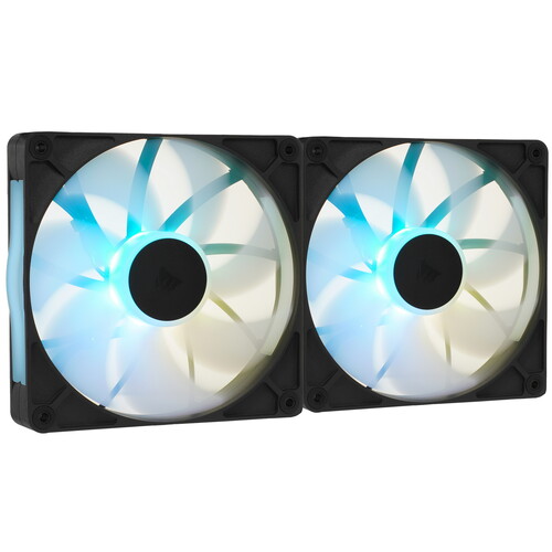 Купить Комплект вентиляторов Corsair iCUE LINK RX140 RGB [CO-9051020-WW] черный  9269925. Характеристики, отзывы и цены в Донецке