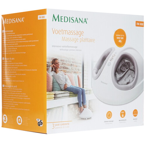 Купить Массажер компрессионный Medisana FM 888 белый, серый  8123424. Характеристики, отзывы и цены в Донецке