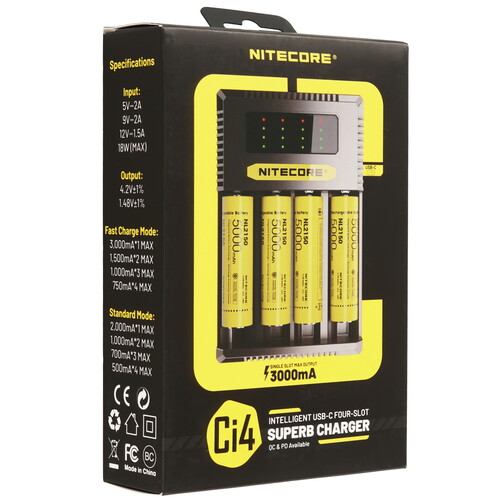Купить Зарядное устройство NITECORE NEW Ci4  9170793. Характеристики, отзывы и цены в Донецке