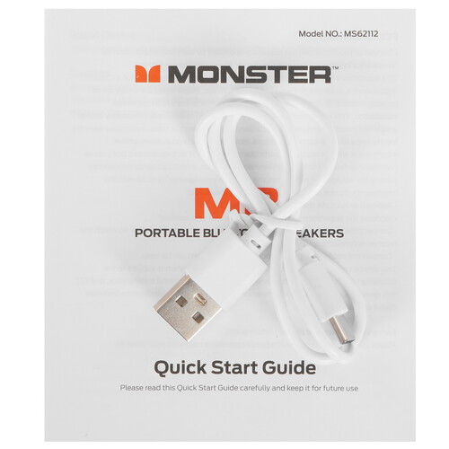 Купить Портативная аудиосистема MONSTER M8, белый  9309101. Характеристики, отзывы и цены в Донецке
