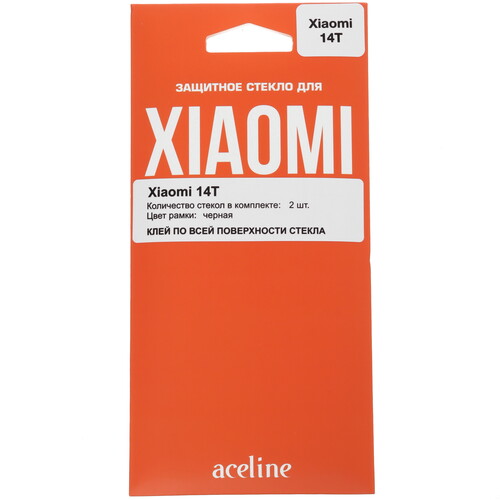 Купить Защитное стекло Aceline для экрана Xiaomi 14T/ 14T Pro/ POCO X7 Pro  5477974. Характеристики, отзывы и цены в Донецке