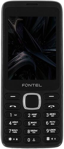 Купить Сотовый телефон Fontel FP280 черный/серый  9204091. Характеристики, отзывы и цены в Донецке