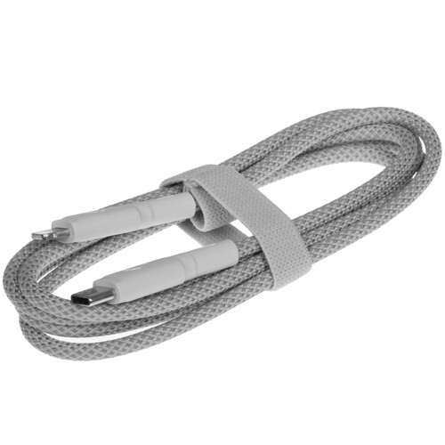 Купить Кабель круглый COMMO Lightning 8-pin MFI - USB 2.0 Type-A серый 1.2 м  5470718. Характеристики, отзывы и цены в Донецке