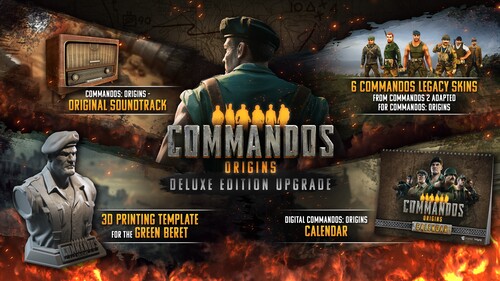 Купить Игра Commandos: Origins - Deluxe Edition (Steam)  5626908. Характеристики, отзывы и цены в Донецке