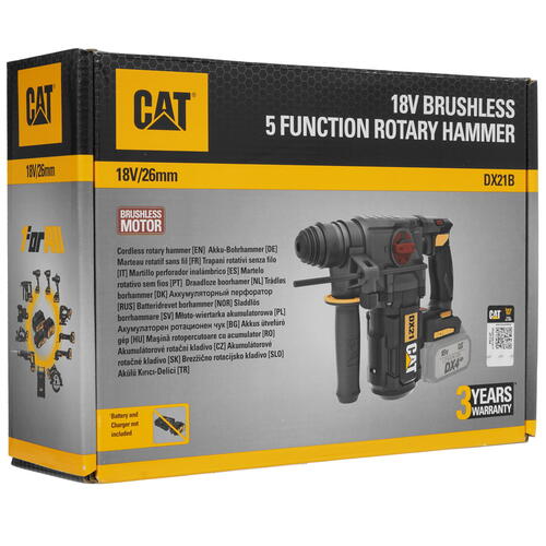 Купить Перфоратор CAT DX21B 1 for All 18V , Без ЗУ, Без АКБ  4872842. Характеристики, отзывы и цены в Донецке