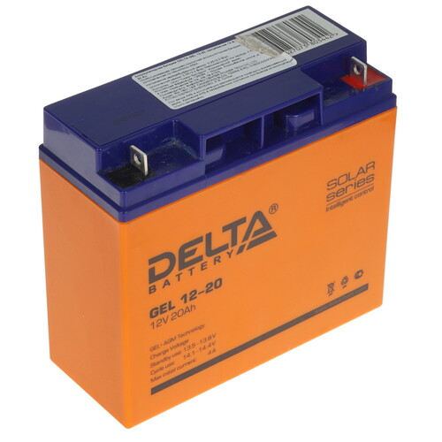 Купить Аккумуляторная батарея для ИБП Delta GEL 12-20  5335401. Характеристики, отзывы и цены в Донецке