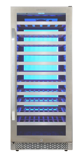 Купить Винный шкаф Cavanova CV102-1TL серебристый  9189163. Характеристики, отзывы и цены в Донецке