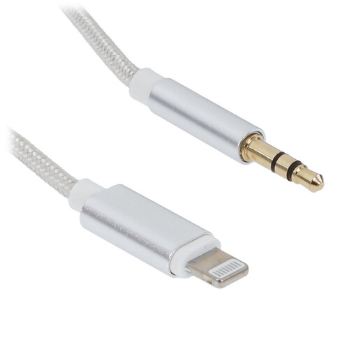 Купить Кабель   Cablexpert Lightning - jack 3.5 мм белый  9092874. Характеристики, отзывы и цены в Донецке