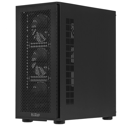 Купить Корпус PCCooler ME200 MESH BK [C3-A520BKP3-G] черный  5459025. Характеристики, отзывы и цены в Донецке