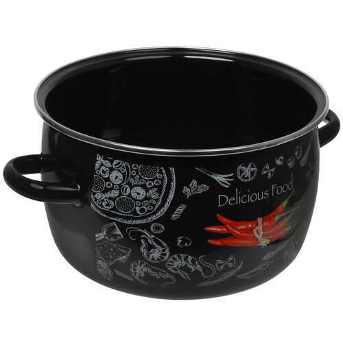 Купить Кастрюля TM Appetite Chilli 1МС201Р 4 л 20 см черный  4843182. Характеристики, отзывы и цены в Донецке