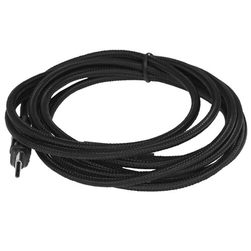 Купить Кабель круглый PERO USB Type-C - USB Type-C черный 2 м  9288774. Характеристики, отзывы и цены в Донецке