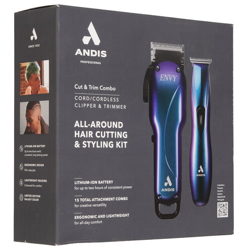 Купить Машинка для стрижки Andis Galaxy Cut LIMITED-EDITION 561563 LCL/D-8 синий/черный  9157707. Характеристики, отзывы и цены в Донецке