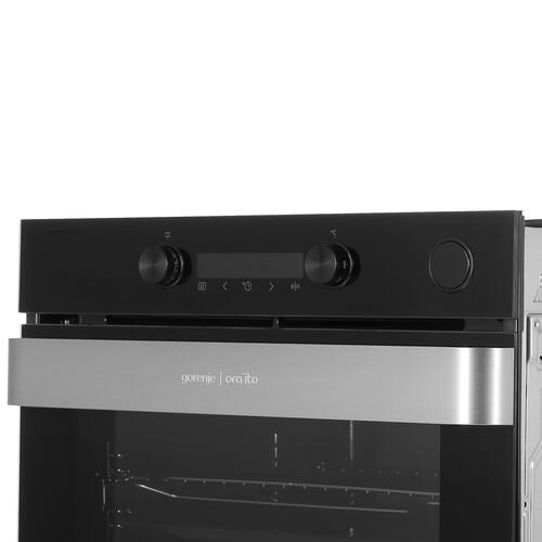 Купить Электрический духовой шкаф Gorenje BSA6737ORAB черный  5371207. Характеристики, отзывы и цены в Донецке